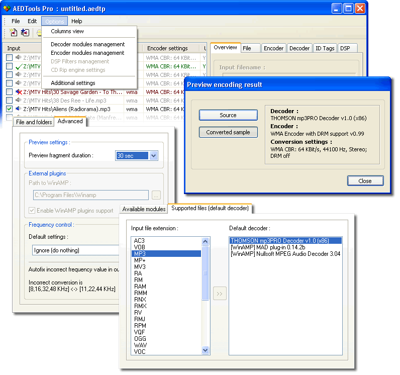 AEDTools Pro 1.13 software screenshot