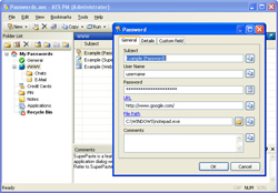 AES Password Manager 2.4.6 software screenshot