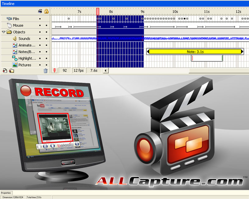 ALLCapture Enterprise 3.0 software screenshot