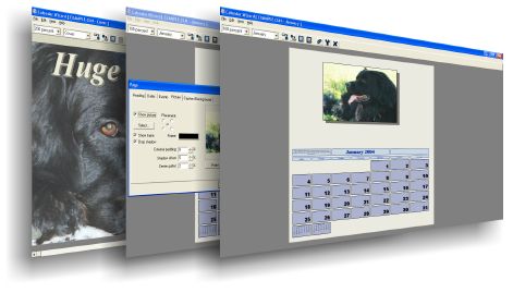 AMC Calendar Wizard 4.0a (patch 1) software screenshot