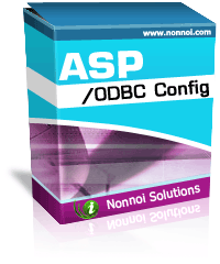 ASP/ODBC Config 1.00 software screenshot