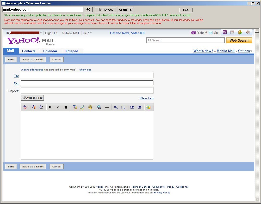 AYMS 1 software screenshot