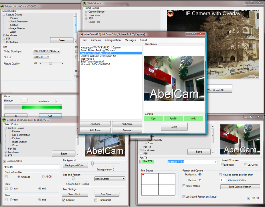 AbelCam 4.4.2 software screenshot