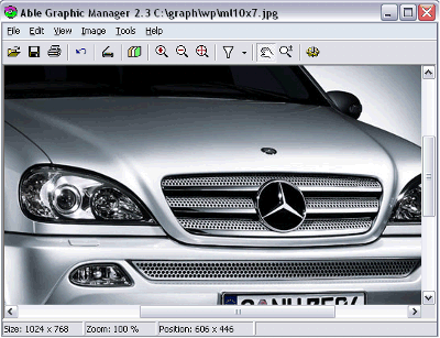 Able Graphic Manager 2.5.25.25 software screenshot