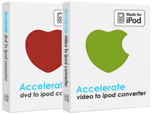 Accelerate iPod Converter Suite for to mp4 5.0 software screenshot