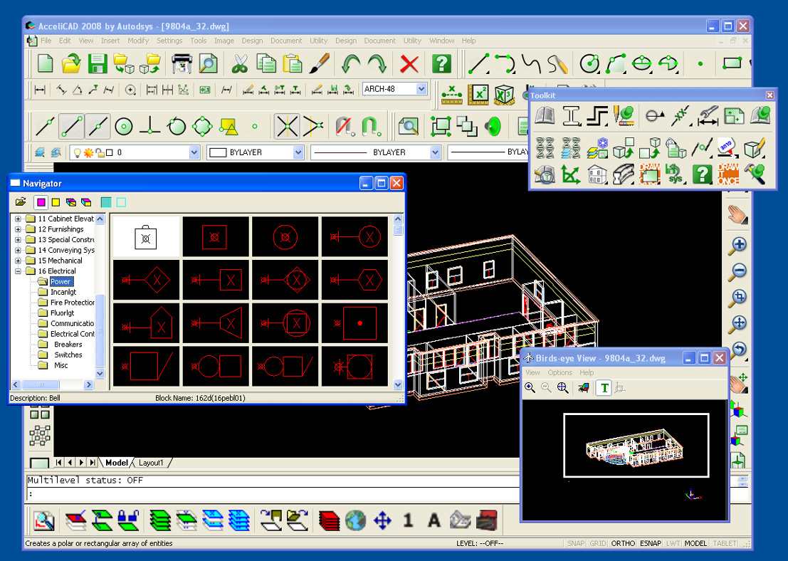 AcceliCAD 2013 7.2.5415.0.E software screenshot