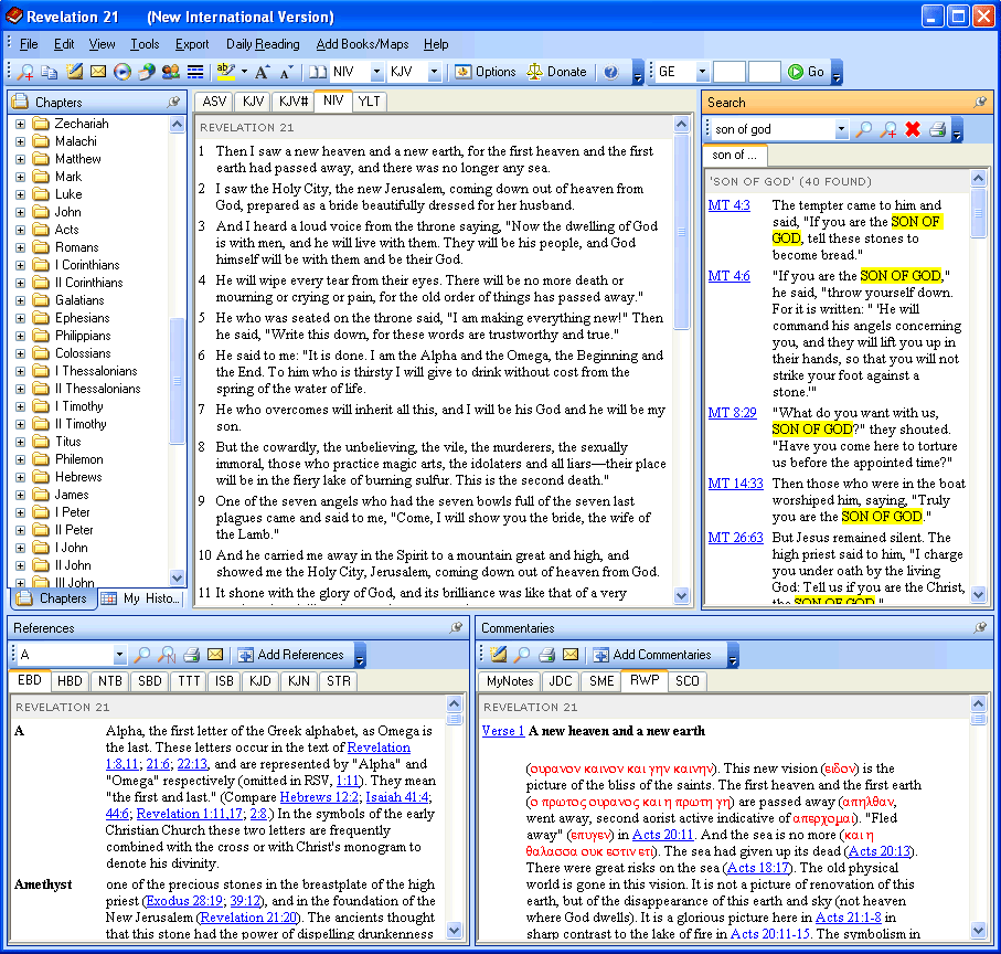 Ace Bible 14.8 software screenshot