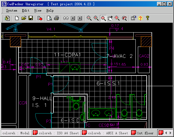 Acme CADPacker 1.2.1 software screenshot