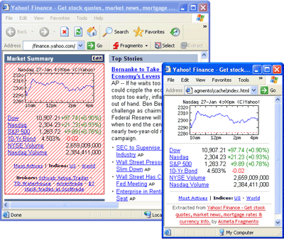 Acmeta Fragmento 1.0 software screenshot