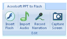 Acoolsoft  PPT to Flash 2.0.0 software screenshot