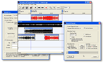 Acoustica MP3 Audio Mixer 2.471 software screenshot