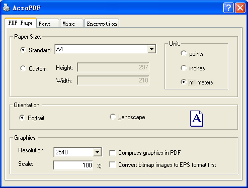 AcroPDF 6.1 software screenshot
