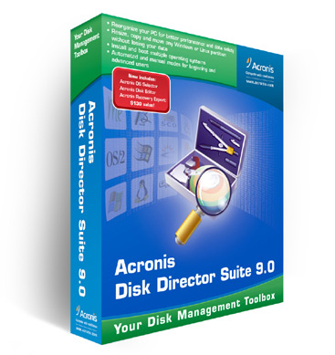 Acronis Partition Expert 2005 software screenshot