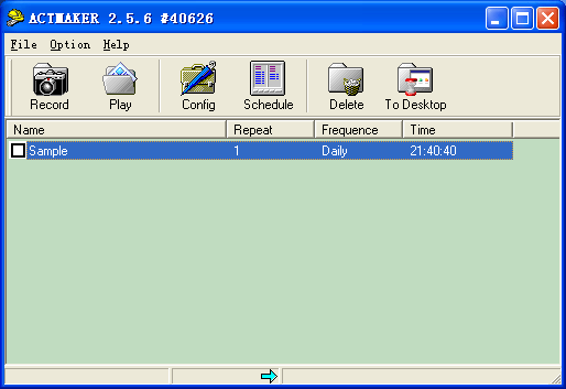 ActMaker 2.5.1 software screenshot