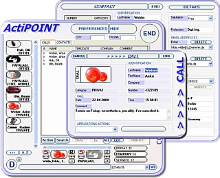 ActiPOINT 1.11.07.09 software screenshot