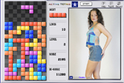 Active Tetris 5.52 software screenshot