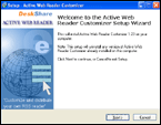 Active Web Reader Customizer 1.24 software screenshot