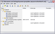 ActiveActions 1.25 software screenshot