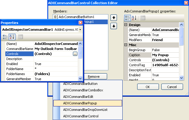 Add-in Express 2007 for VSTO 2008.4.0 software screenshot