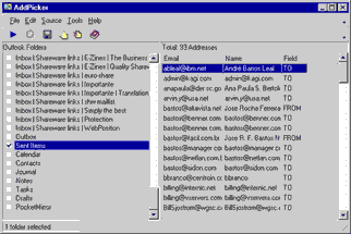 AddPicker E-Mail Collector 2.5.0.0 software screenshot