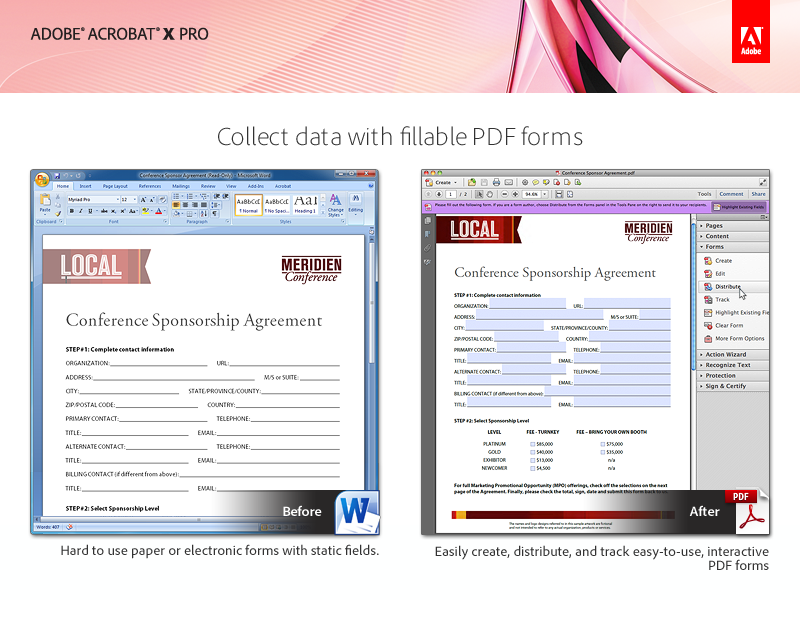 Adobe Acrobat Pro 2015.020.20039 software screenshot