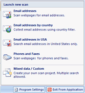 Advanced Email Extractor Pro 3.2.626 software screenshot