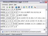 Advanced NMEA Data Logger 3.1.12.319 software screenshot