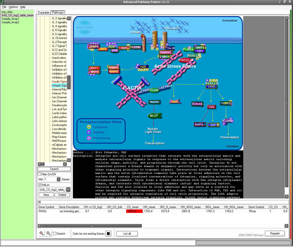 Advanced Pathway Painter 2.29 software screenshot