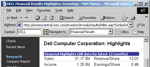 Advanced Stock Bar 1.00 software screenshot