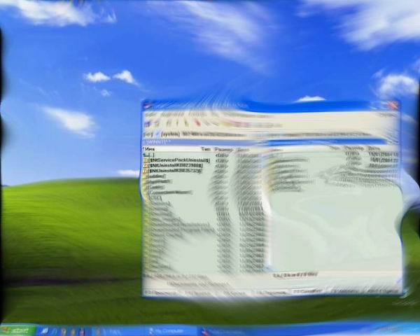 Advanced Warp Screensaver 2.0 software screenshot