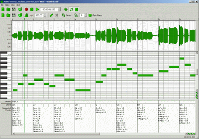 Akoff Music Composer 3.0 software screenshot