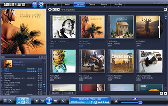 AlbumPlayer 5.2 software screenshot