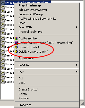 All To WMA Converter 1.77 software screenshot