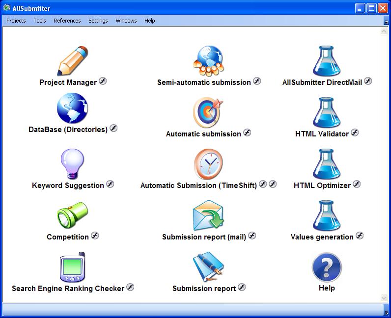 AllSubmitter 7.4 software screenshot