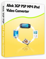 Allok 3GP PSP MP4 iPod Video Converter for to mp4 5.0 software screenshot