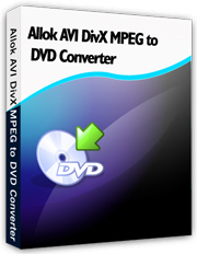Allok AVI DivX MPEG to DVD Converter for tomp4.com 5.0 software screenshot