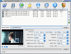 Allok Video to PSP Converter for tomp4.com 5.0 software screenshot