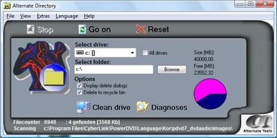 Alternate Directory 3.510 software screenshot