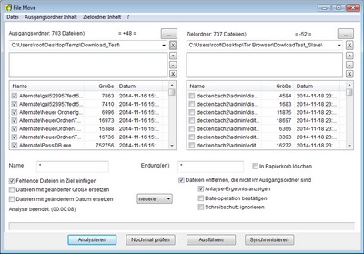 Alternate File Move 1.840 software screenshot