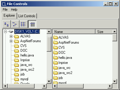 Alvas.FileControls 3.0 software screenshot