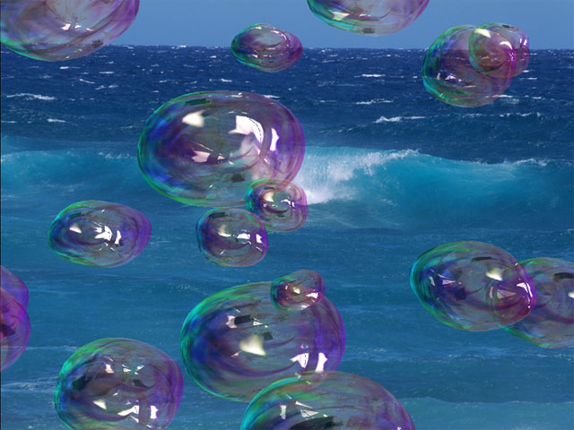 Amazing Bubbles 3D Screensaver 1.2 software screenshot