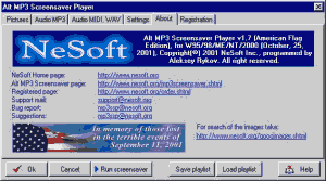 American Flags Screensaver 1.7 software screenshot