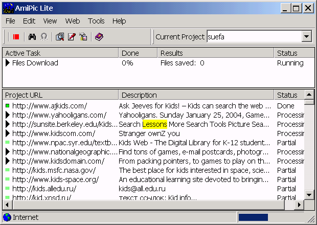 AmiPic Lite 6.15 software screenshot