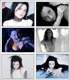 Amy Lee Evanescence Screensaver 1.0 software screenshot