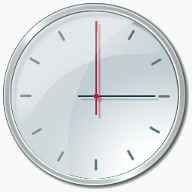 Analogue Vista Clock 1.32 software screenshot