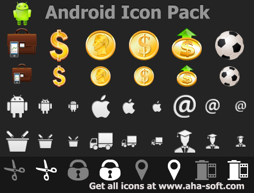 Android Icon Pack 2013.1 software screenshot
