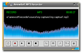Anewsoft MP3 Recorder 2.0 software screenshot