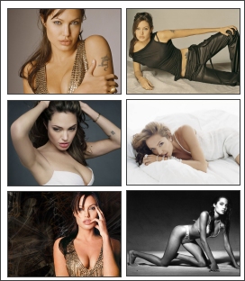 Angelina Jolie Sexy Screensaver 1.0 software screenshot