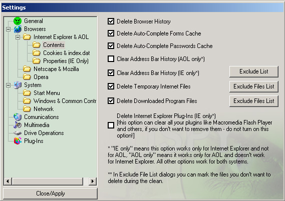 AntiSpy Pro 1.02 software screenshot