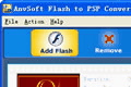 AnvSoft Flash to PSP Converter 4.0 software screenshot
